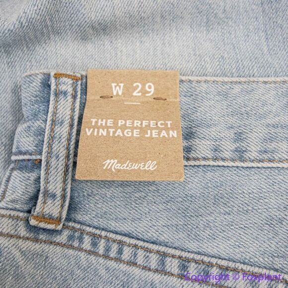 NEW Madewell The Perfect Vintage Jean in Fitzgerald‎ Wash, 29 - Picture 12 of 16